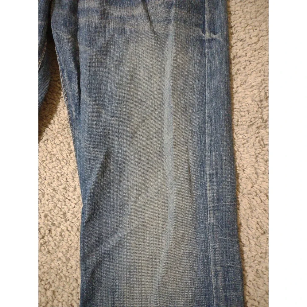 Lucky Brand Jeans Mens 30 X 32 227 Slim Boot Fit Medium Wash Button Fly
